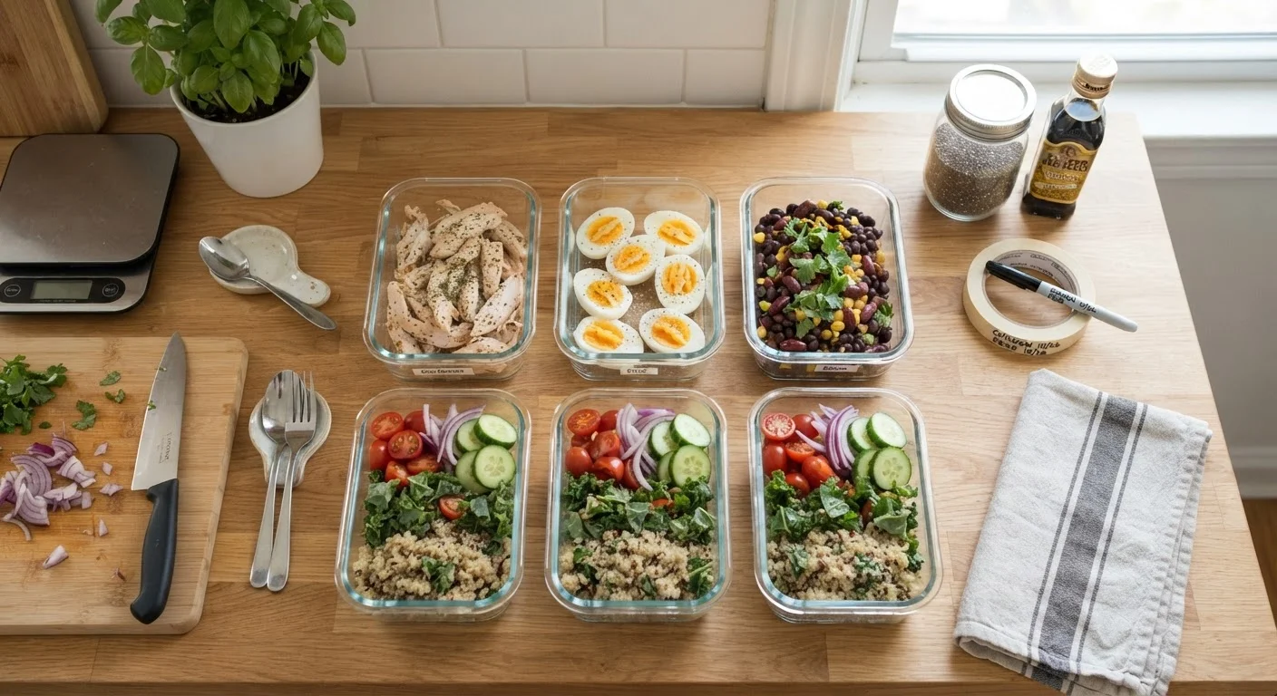 Protein Batch Cooking: Getting More Out of Chicken, Beans, and Eggs